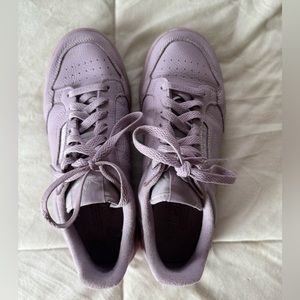 Purple Adidas, Size 8